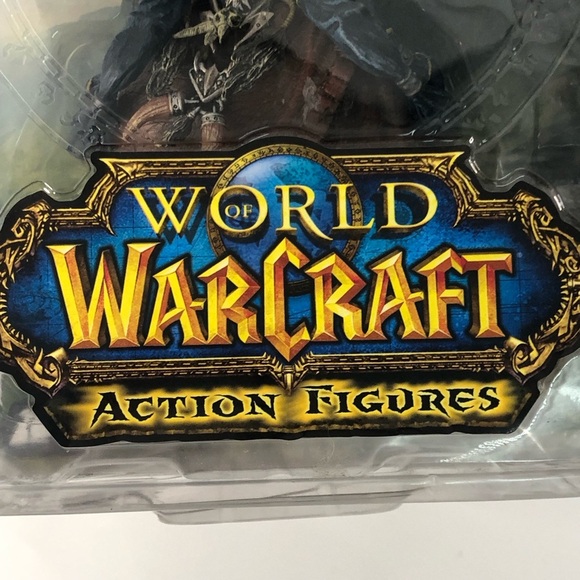 World Of Warcraft Series 1 Orc Shaman Rehgar Earthfury Figure Figurine 2007 - Picture 3 of 11